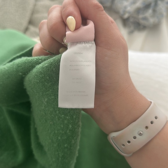 Tibi Lush Green Crew Neck Sweater - Picture 5 of 5